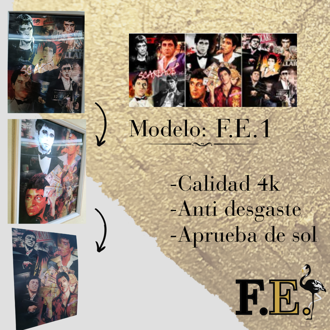 Cuadro Lenticular 3D Gangster